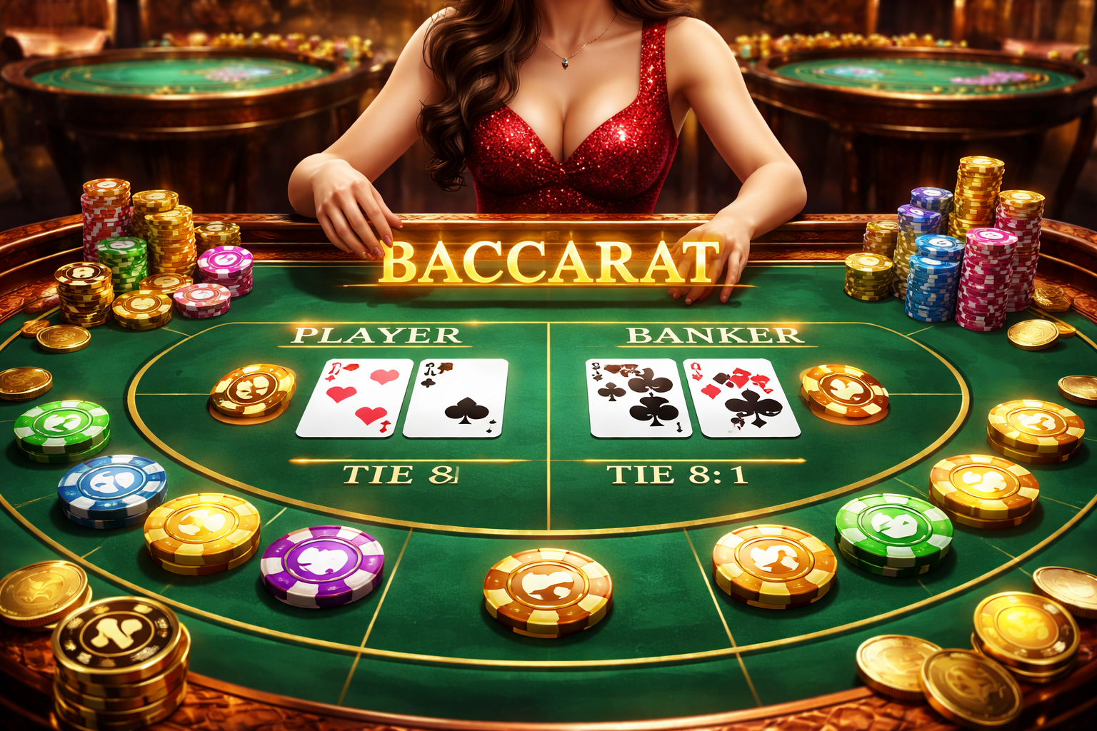 Cơ hội thắng lớn khi chơi Baccarat tại J88