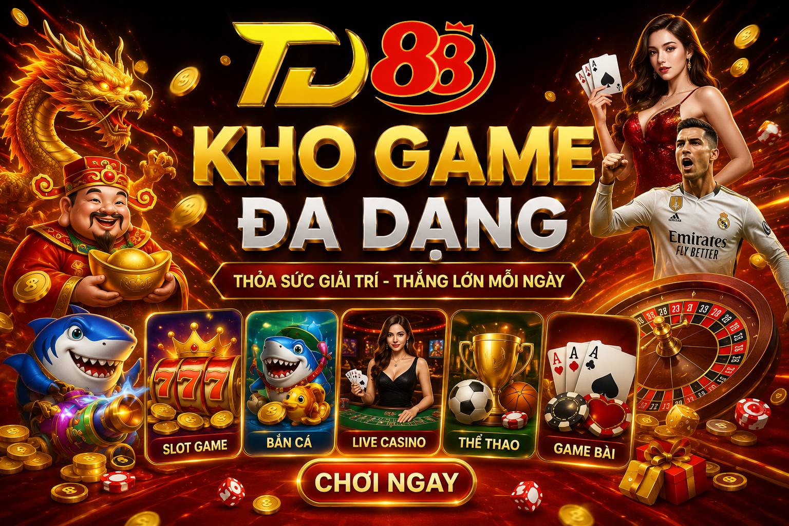 Kho game đa dạng